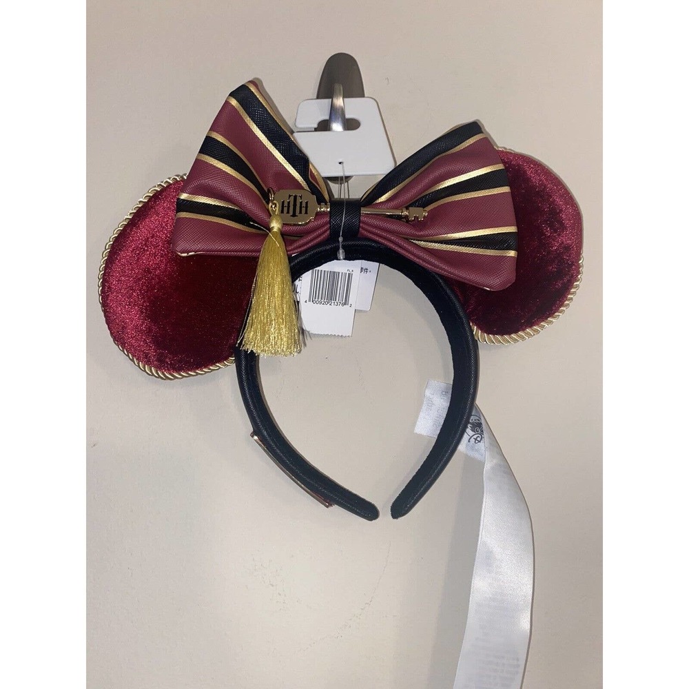 Disney Parks Hollywood Tower of Terror Minnie Mouse Ear Headband NWT WDW DHS